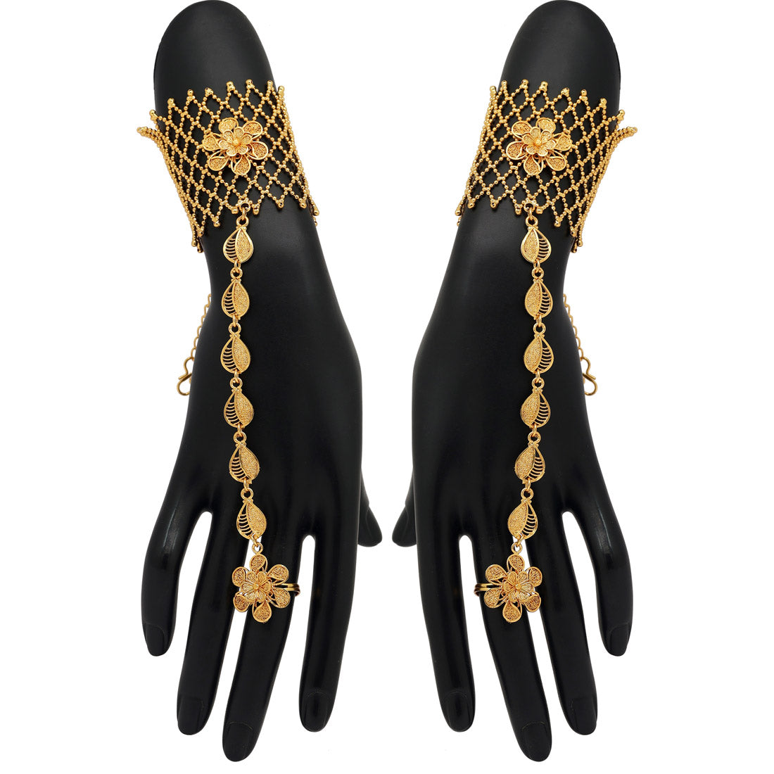 Gold Plated Hathphool (HF168GLD)