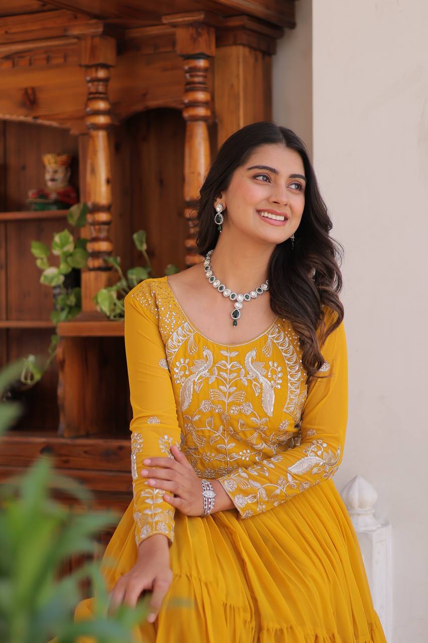Madhuri Mehek Anarkali Gown