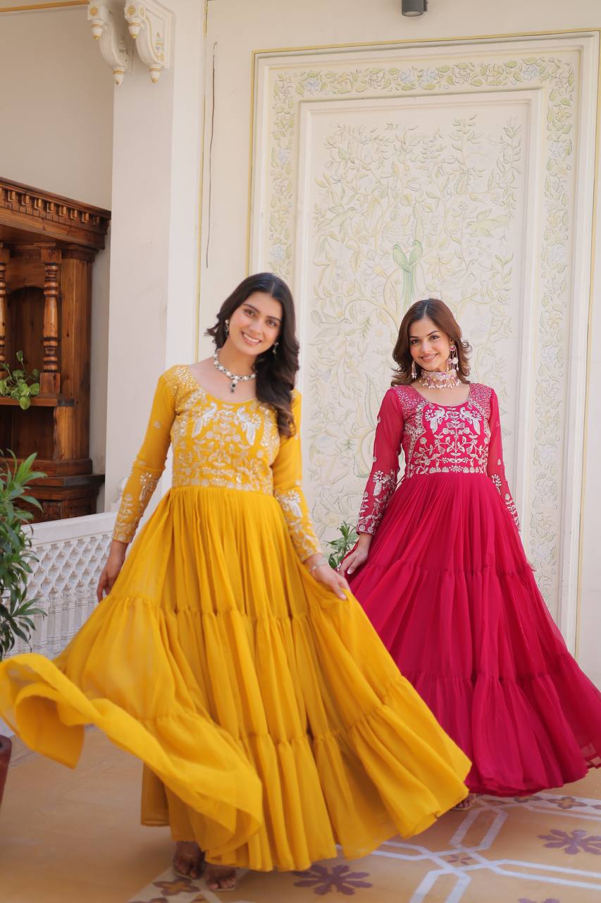 Madhuri Mehek Anarkali Gown