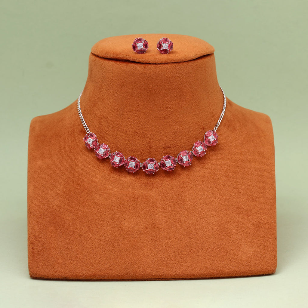 Rani Color Stone Necklace Set