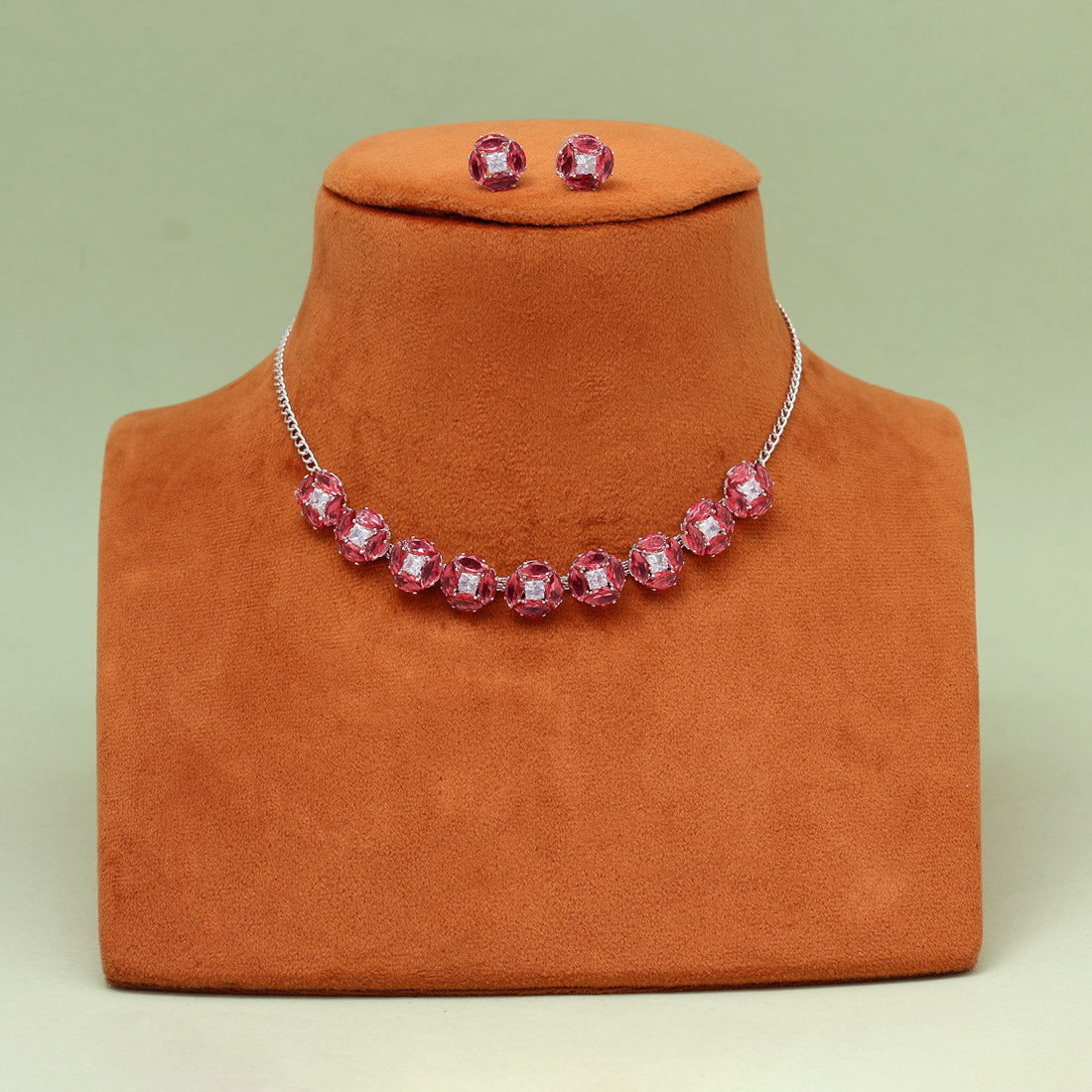 Rani Color Stone Necklace Set