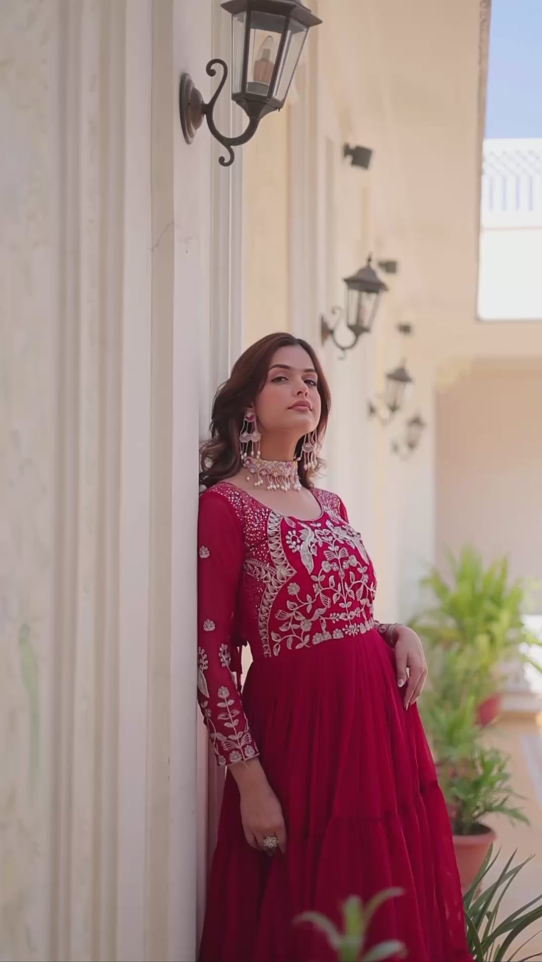 Madhuri Mehek Anarkali Gown